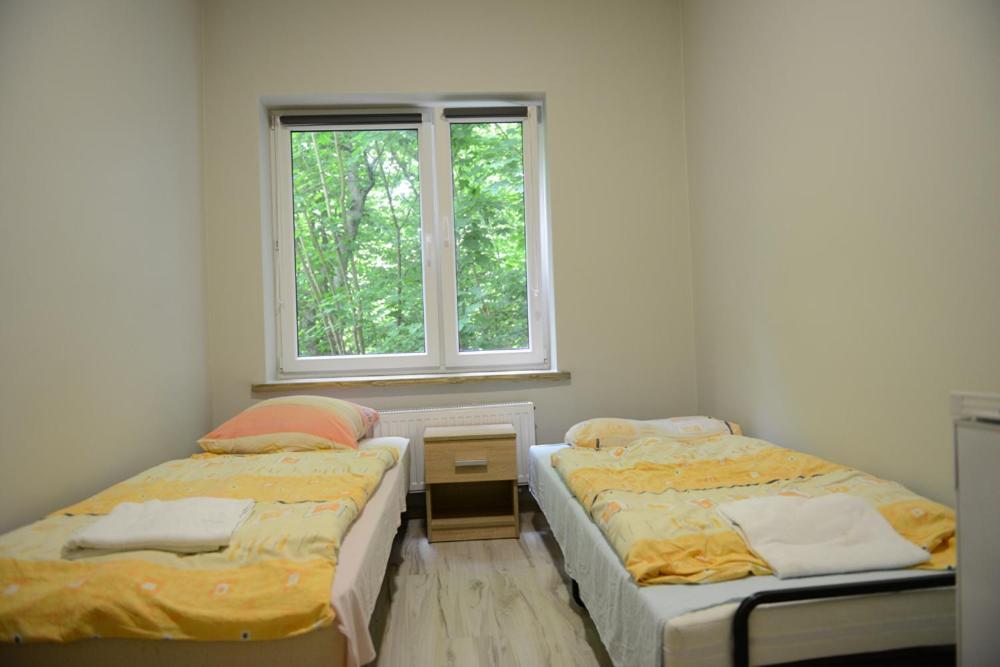Hostel Zacisze Lesne Lidzbark Warmiński Exterior foto